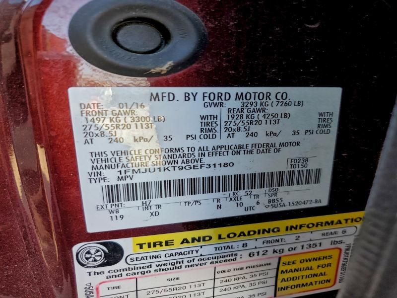 2016 Ford Expedition Limited