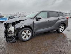 Toyota salvage cars for sale: 2022 Toyota Highlander l