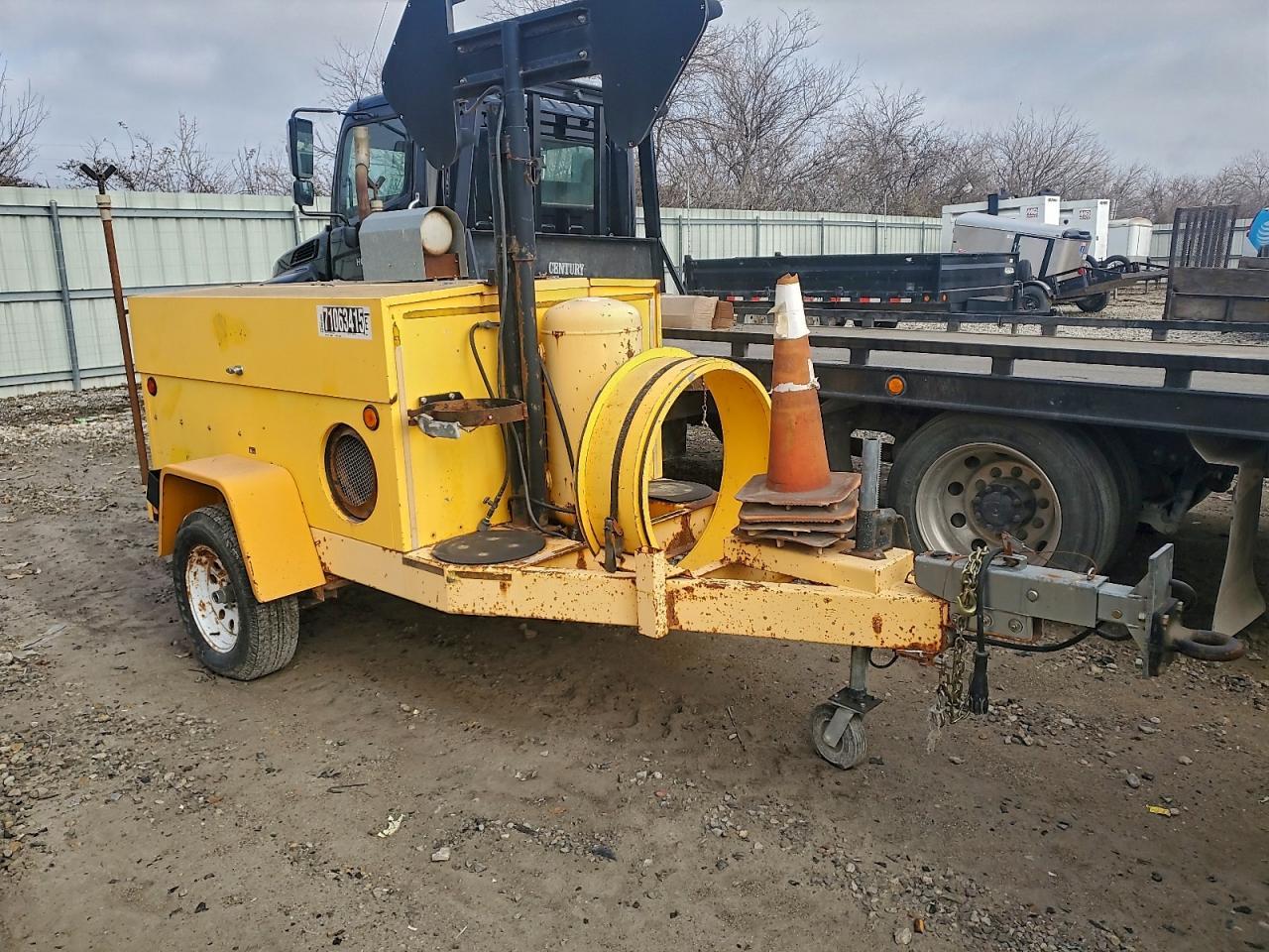 1999 Team Fenex F-101KP Manhole Support Trailer