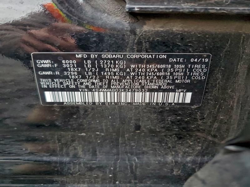 2019 Subaru Ascent Premium