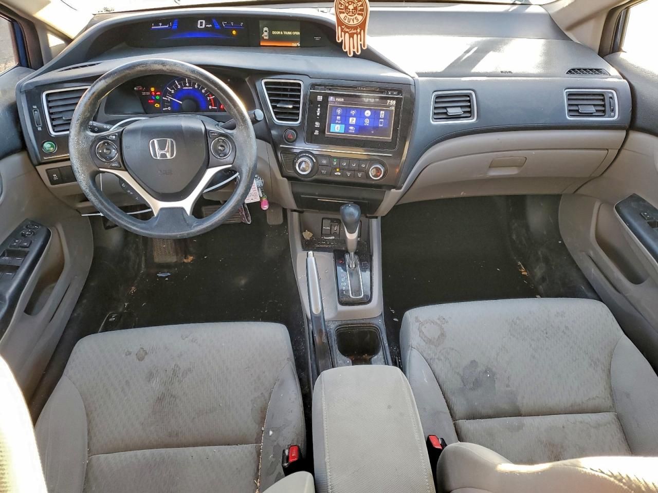 2014 Honda Civic Natural gas