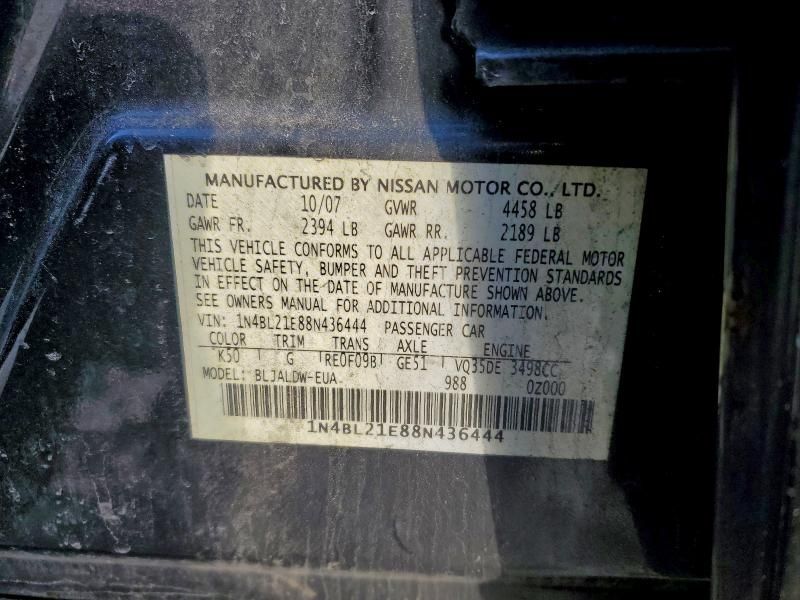 2008 Nissan Altima 3.5se