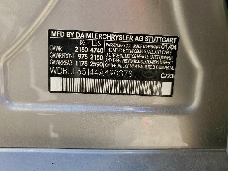 2004 Mercedes-Benz E 320