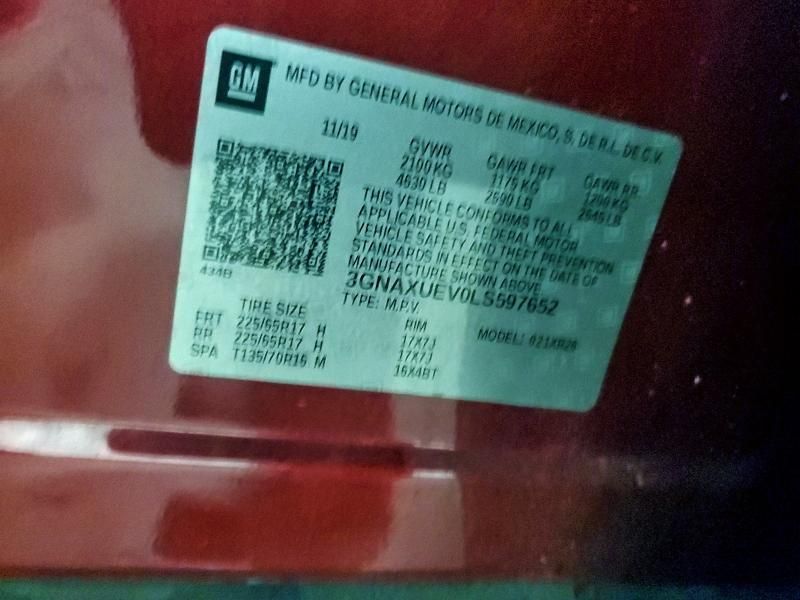 2020 Chevrolet Equinox lt