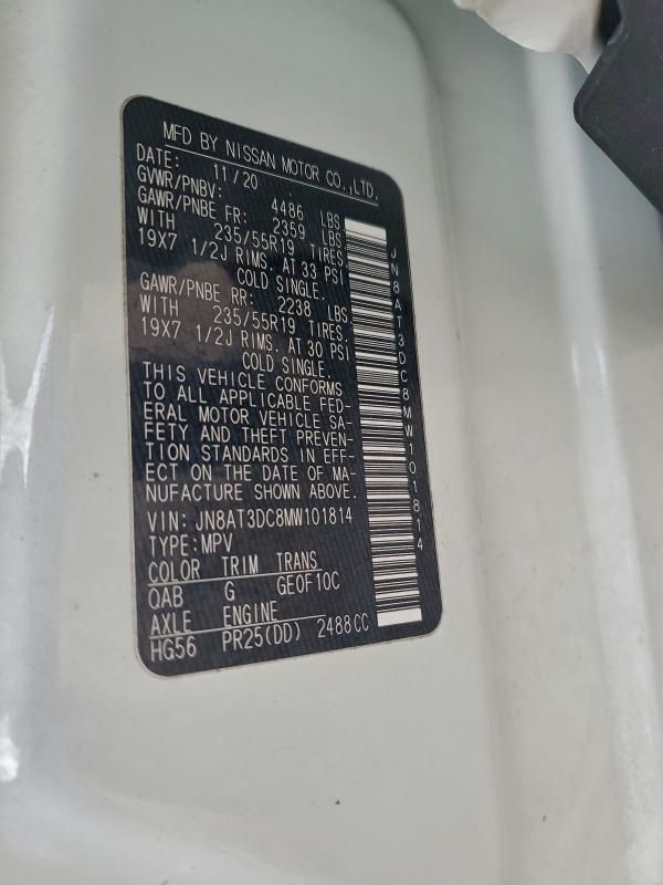 2021 Nissan Rogue Platinum