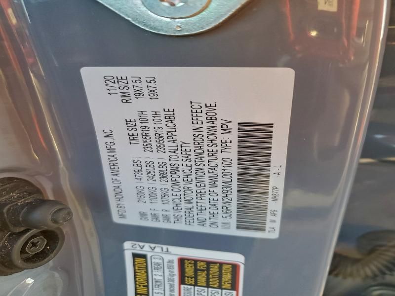 2021 Honda Cr-v Touring