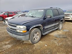Chevrolet salvage cars for sale: 2004 Chevrolet Tahoe K1500