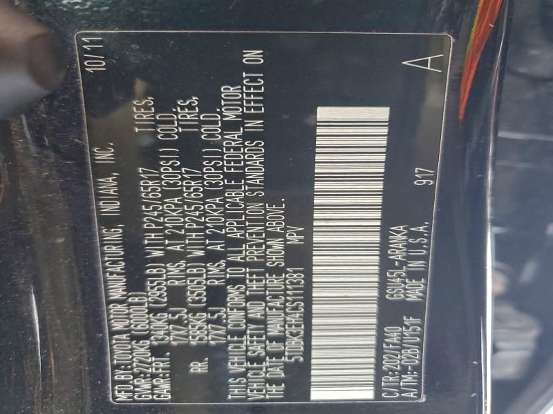 2012 Toyota Highlander Base