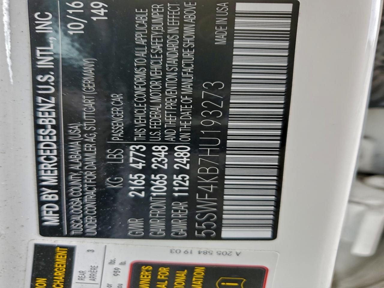 2017 Mercedes-Benz C 300 4matic