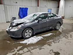 Honda salvage cars for sale: 2013 Honda Civic lx