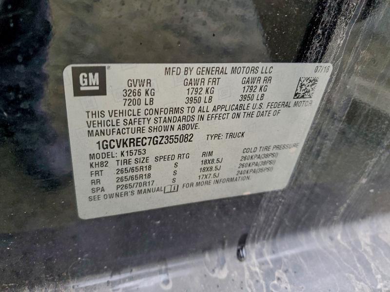 2016 Chevrolet Silverado K1500 LT