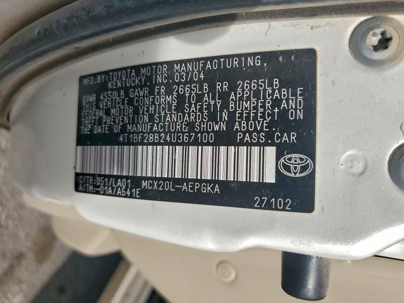 2004 Toyota Avalon xl