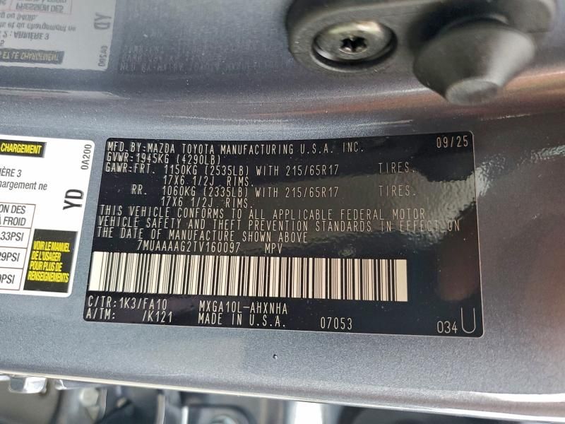 2026 Toyota Corolla Cross l