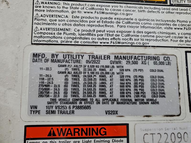 2023 Utility Trailer DRY Van
