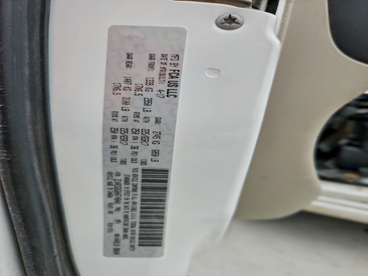 2017 Dodge Grand Caravan se