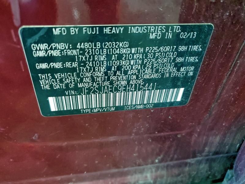 2014 Subaru Forester 2.5i Premium