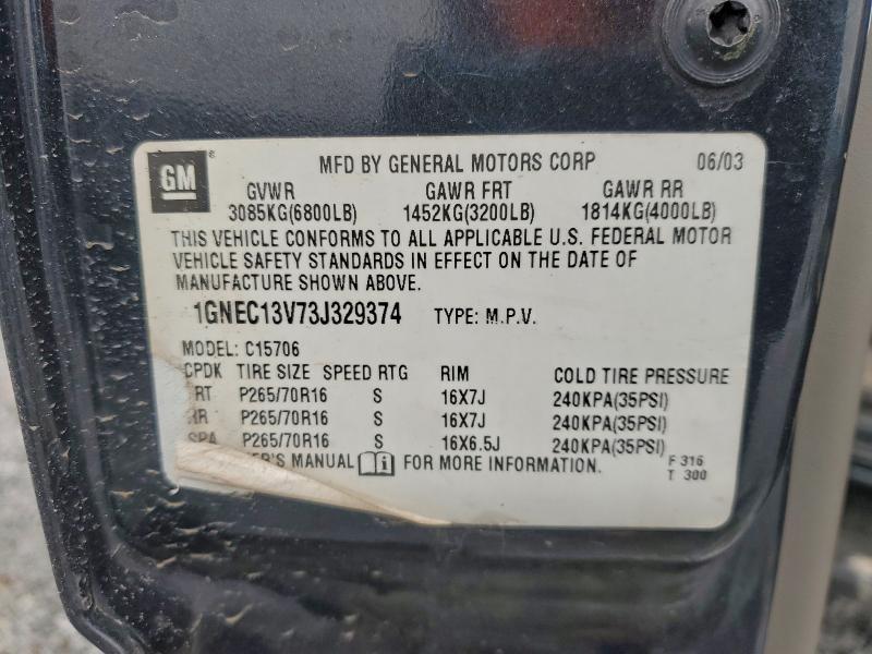 2003 Chevrolet Tahoe C1500