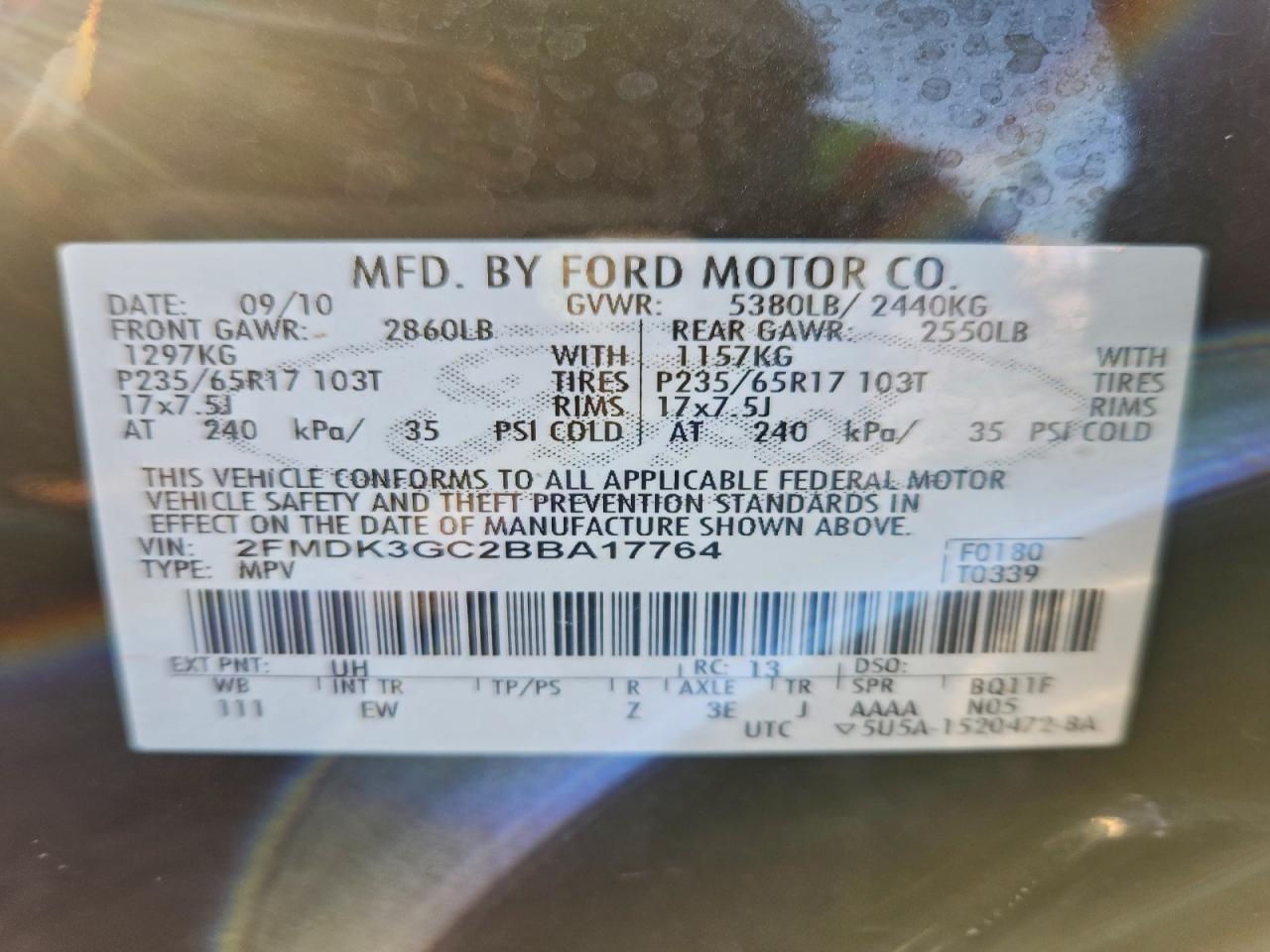 2011 Ford Edge se