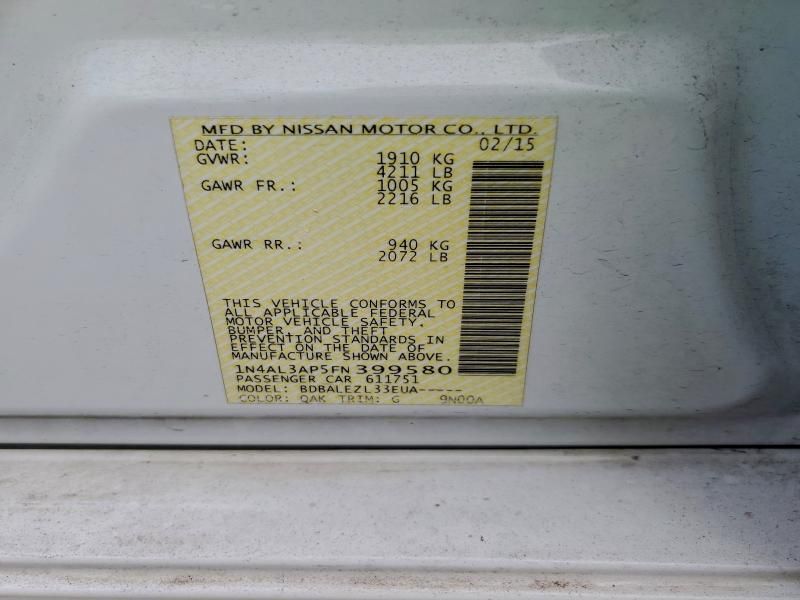 2015 Nissan Altima 2.5