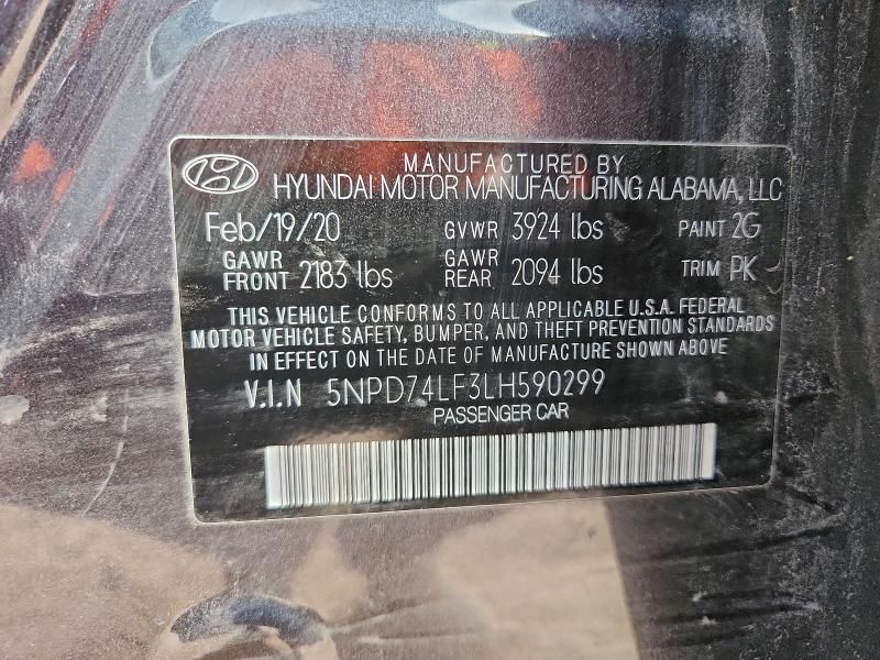 2020 Hyundai Elantra se