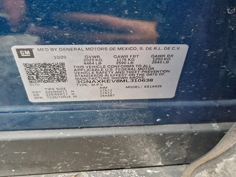 2021 Chevrolet Equinox lt