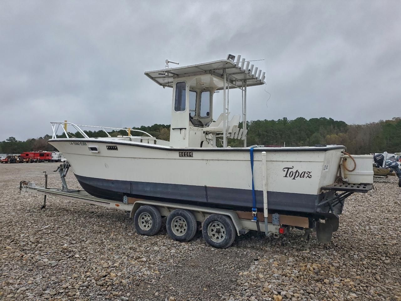 1975 TOP Boat W/TRL-Inboard Engine