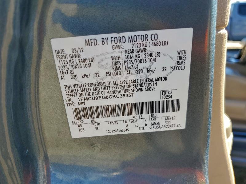 2012 Ford Escape Limited