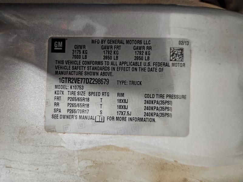 2013 GMC Sierra K1500 SLE
