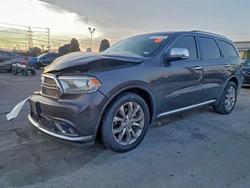 Dodge Vehiculos salvage en venta: 2017 Dodge Durango Citadel