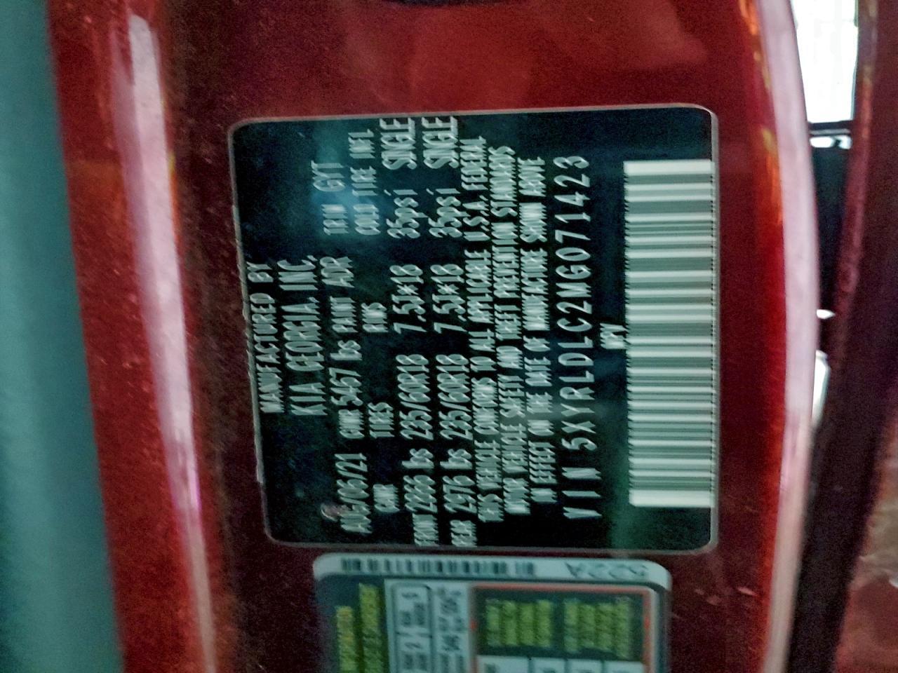 2021 KIA Sorento s