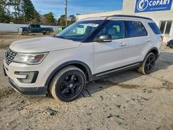 Ford Explorer salvage cars for sale: 2017 Ford Explorer xlt
