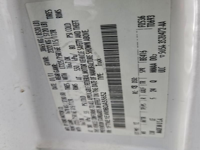 2011 Ford Econoline E150 van