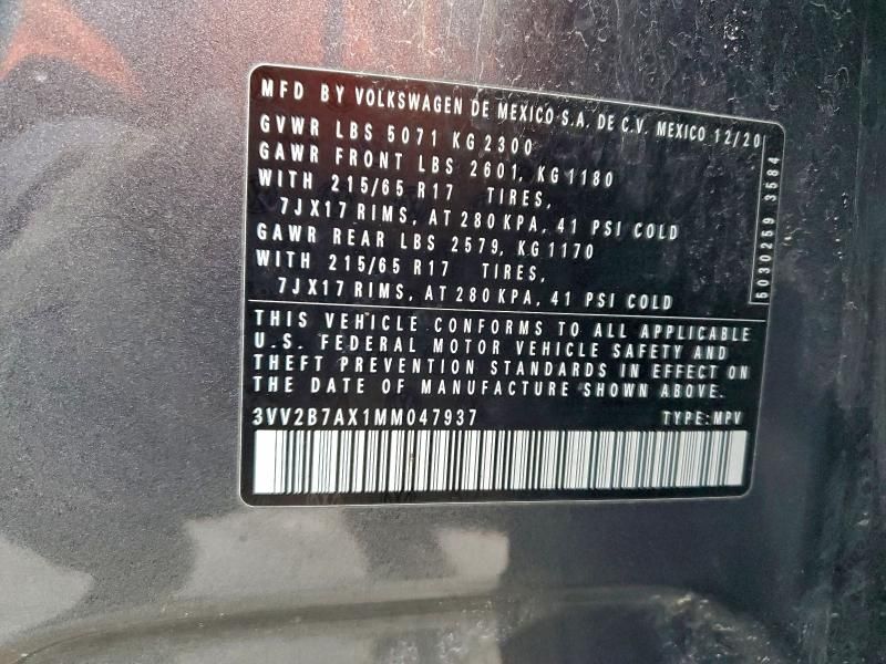 2021 Volkswagen Tiguan se