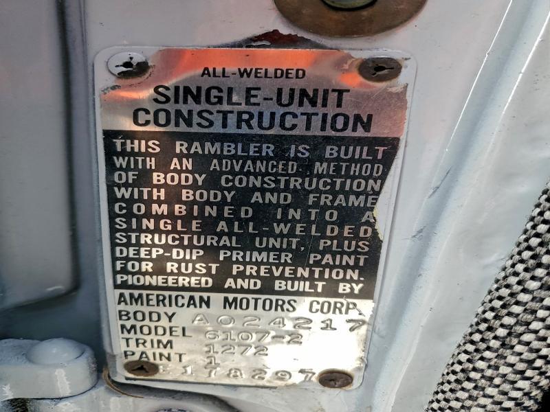 1961 American Motors Rambler
