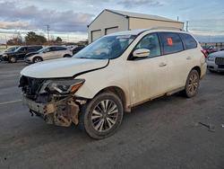 Nissan salvage cars for sale: 2017 Nissan Pathfinder s