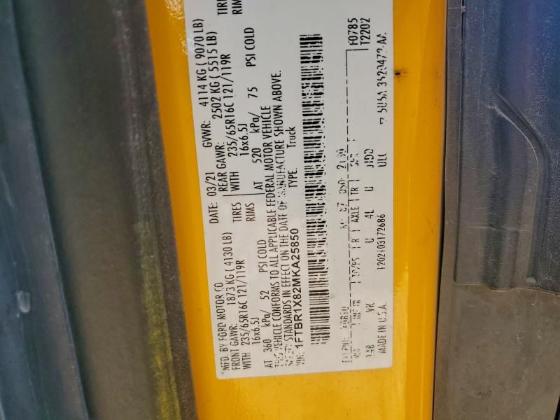 2021 Ford Transit 250 Delivery Van