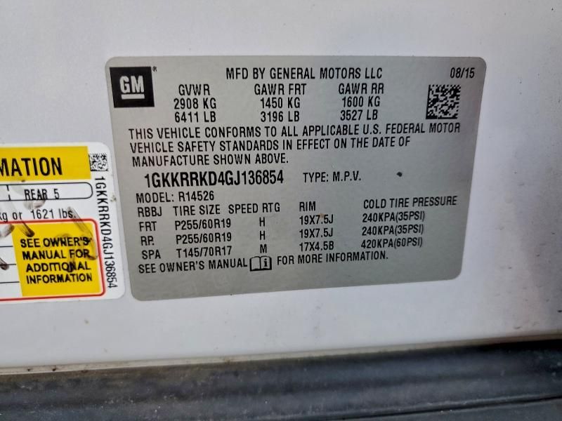 2016 GMC Acadia Slt-1