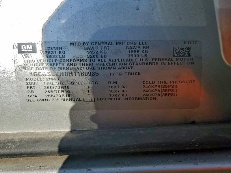 2017 Chevrolet Colorado