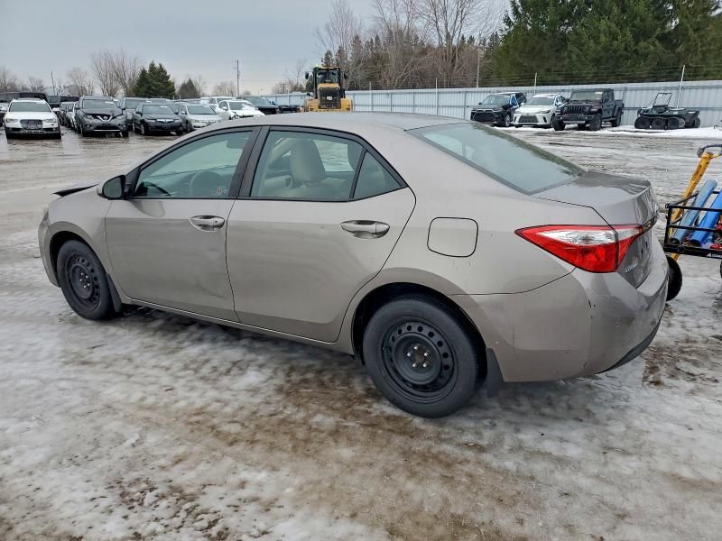 2016 Toyota Corolla l