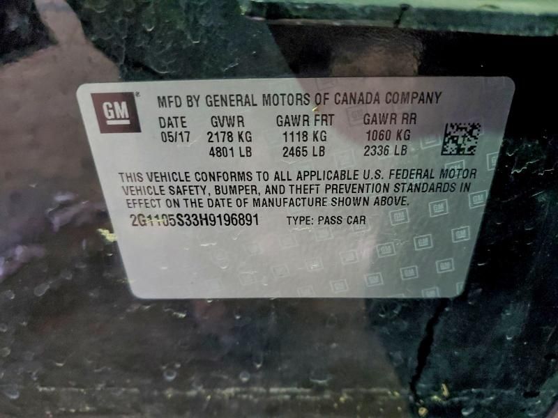 2017 Chevrolet Impala lt