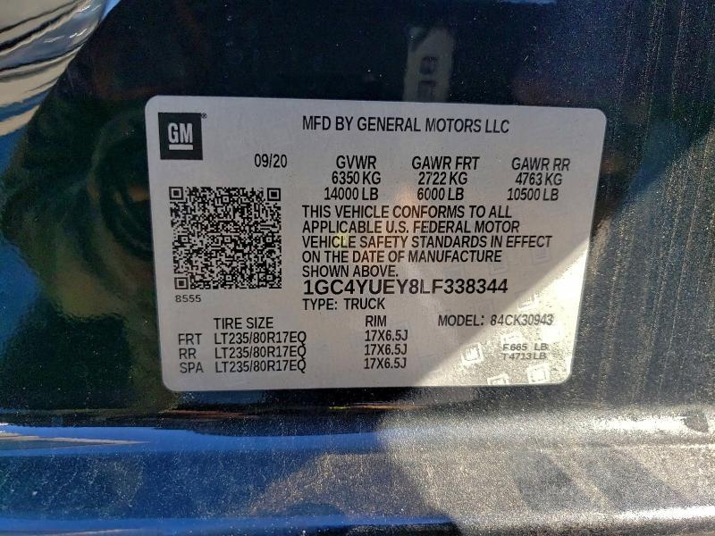 2020 Chevrolet Silverado K3500 ltz