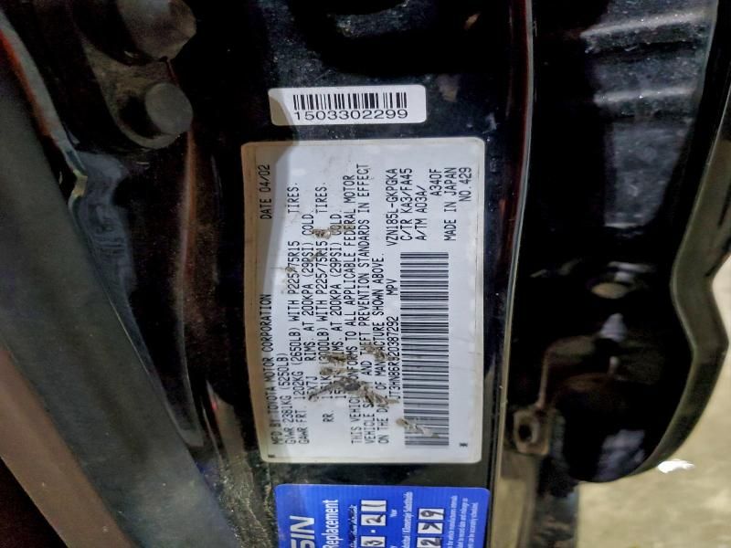 2002 Toyota 4runner SR5