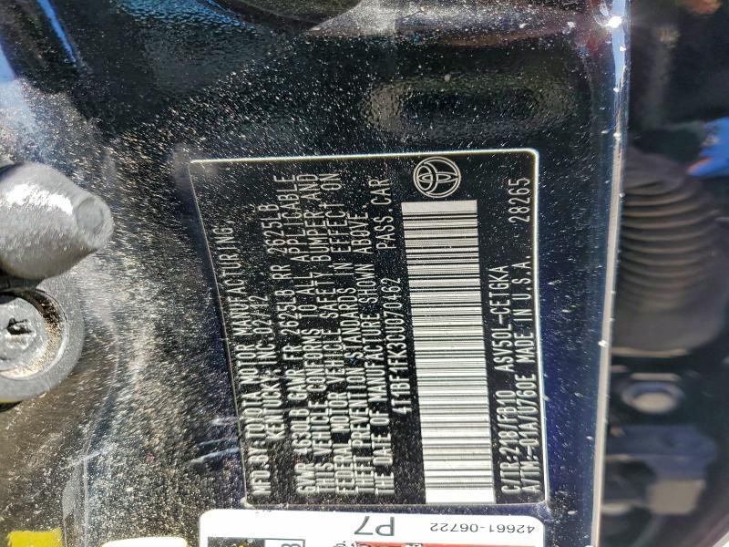 2012 Toyota Camry Base