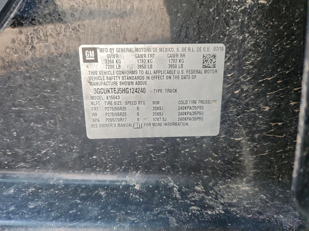 2017 Chevrolet Silverado K1500 High Country