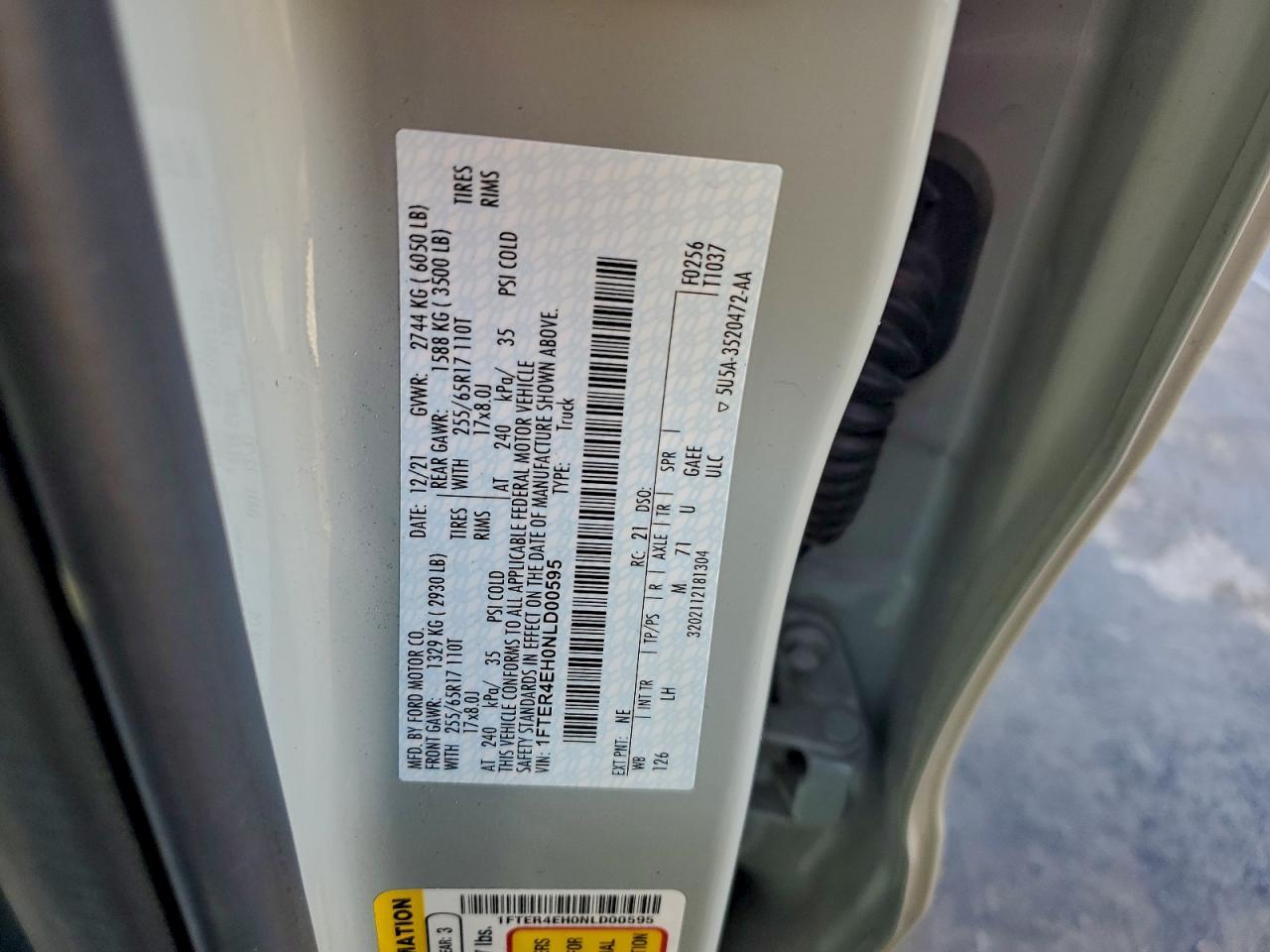 2022 Ford Ranger xl