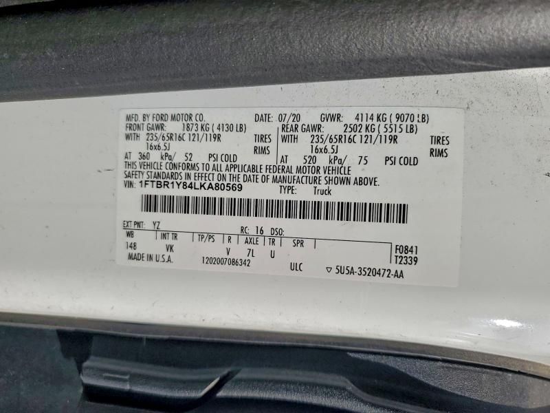 2020 Ford Transit T-250