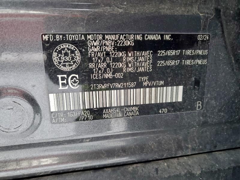 2024 Toyota Rav4 xle