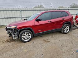 Jeep salvage cars for sale: 2016 Jeep Cherokee Sport