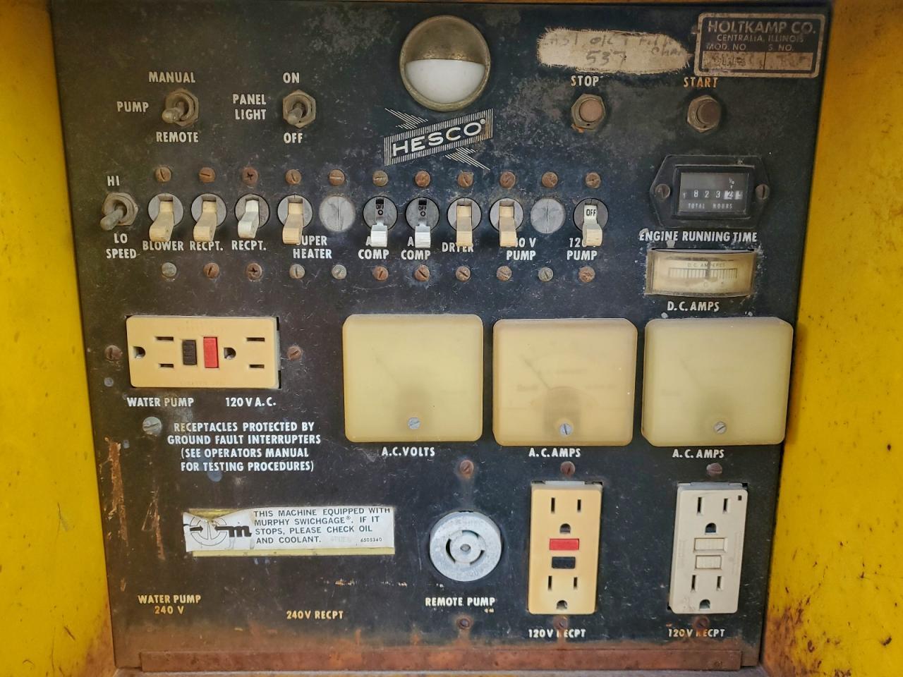 1980 GEM 1980 Hesco Manhole Support Trailer