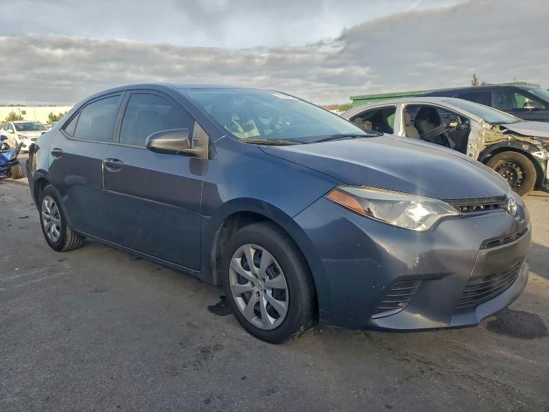 2016 Toyota Corolla le